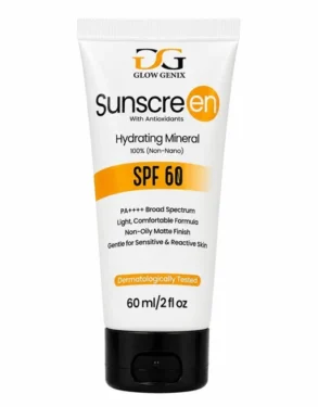 Sunscreen SPF 60 – Hydrating Mineral Sunscreen (60ml)